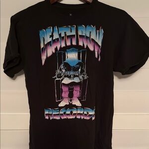 Death Row Records T-shirt Men's Size Medium Tee